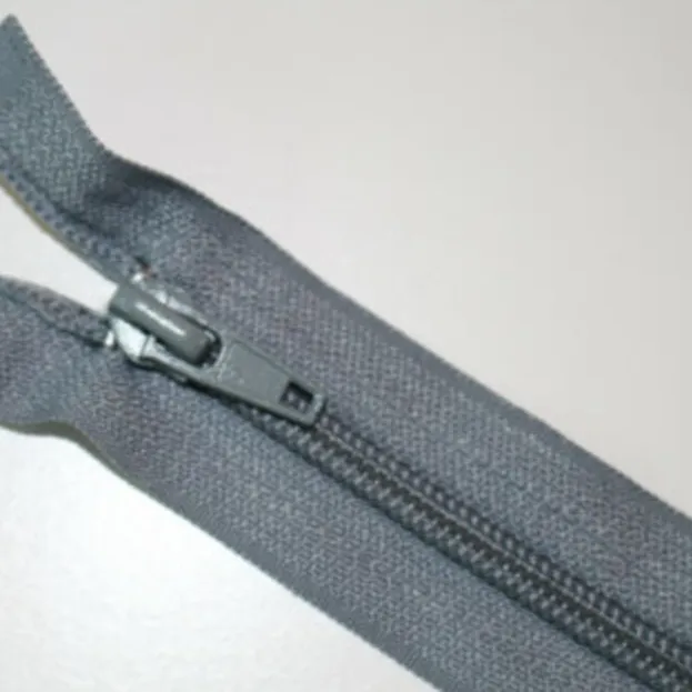 12" / 30cm Regular Nylon Open End Zip  - Select Colour