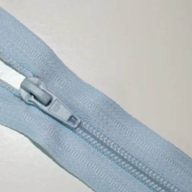 12" / 30cm Regular Nylon Open End Zip  - Select Colour