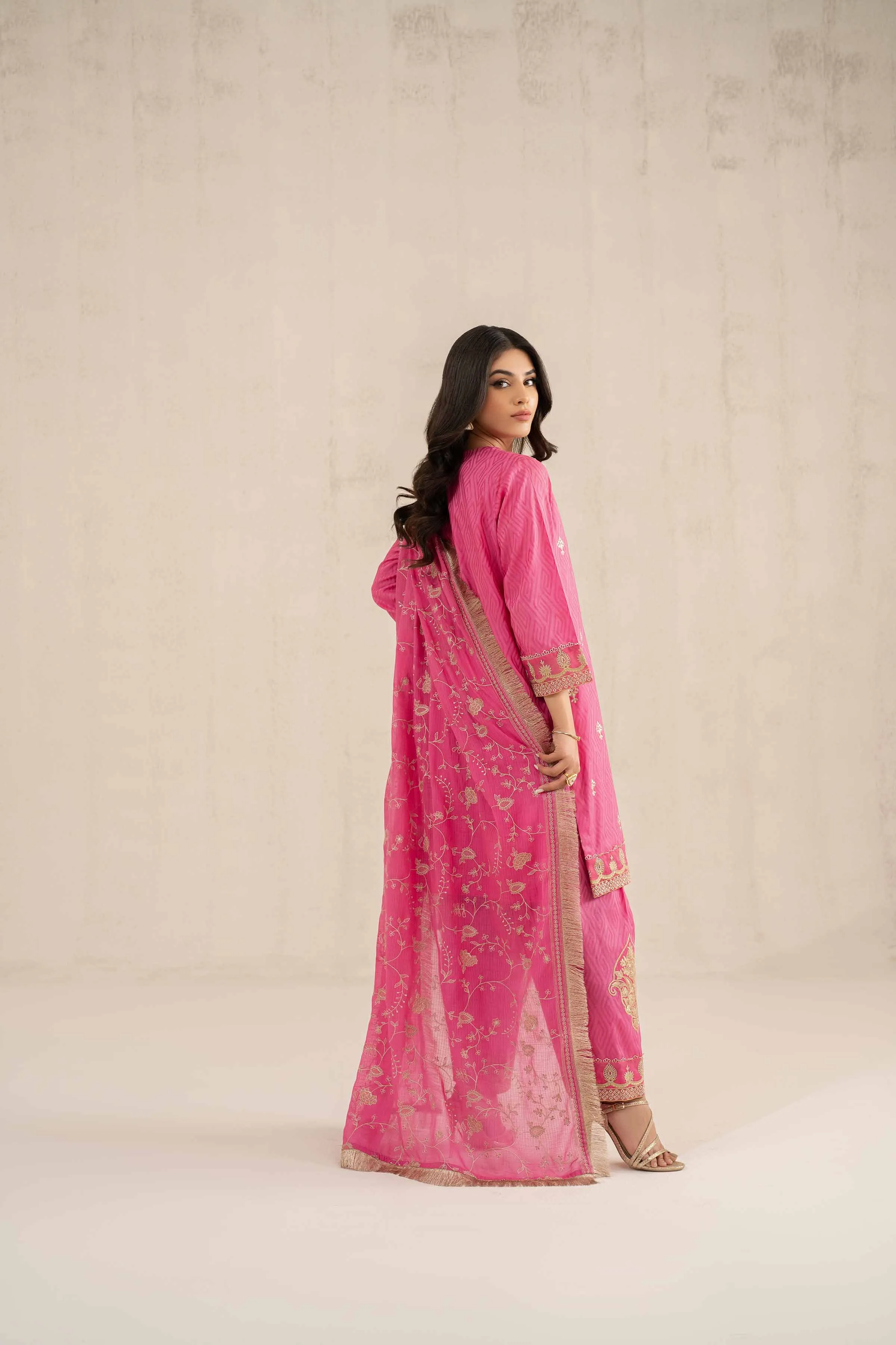 3 Piece - Embroidered Suit - 42519135