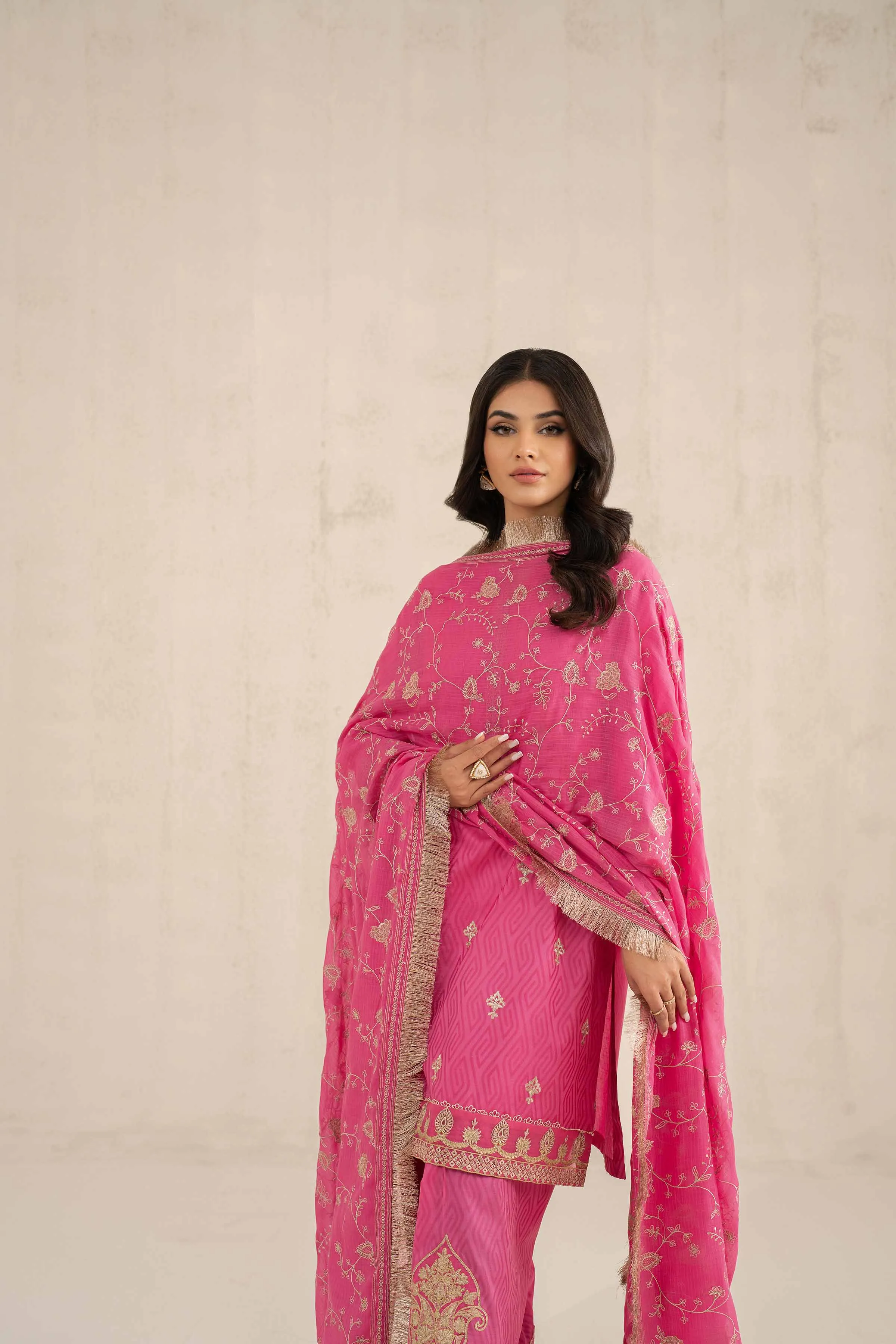 3 Piece - Embroidered Suit - 42519135