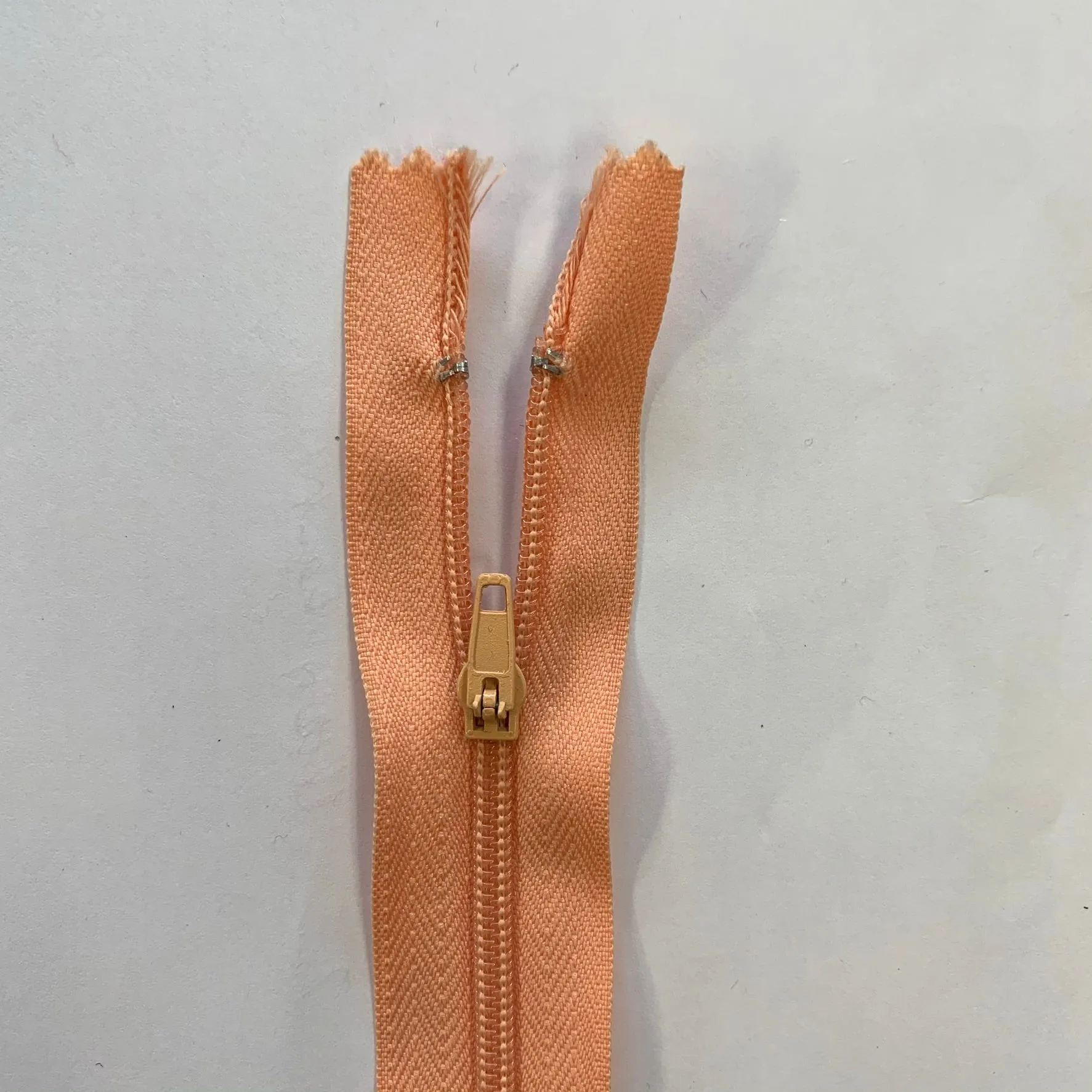 8" / 20cm Nylon Zip  - Select Colour