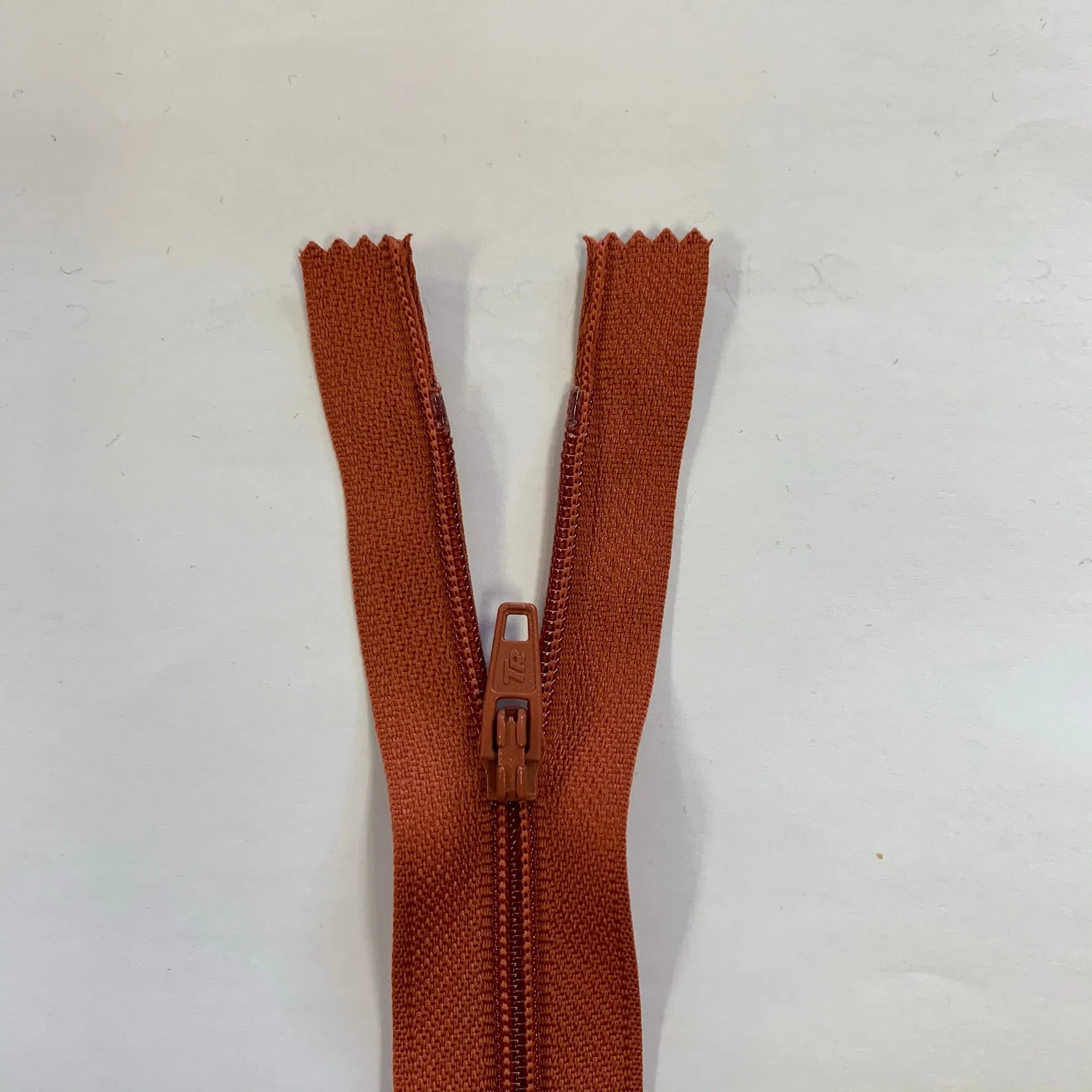 8" / 20cm Nylon Zip  - Select Colour