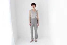 90s Moschino Grey Virgin Wool Trousers