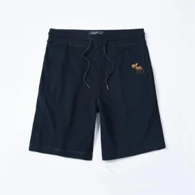 Abercrombie And Fitch Embossed Bull Shorts- Navyblue