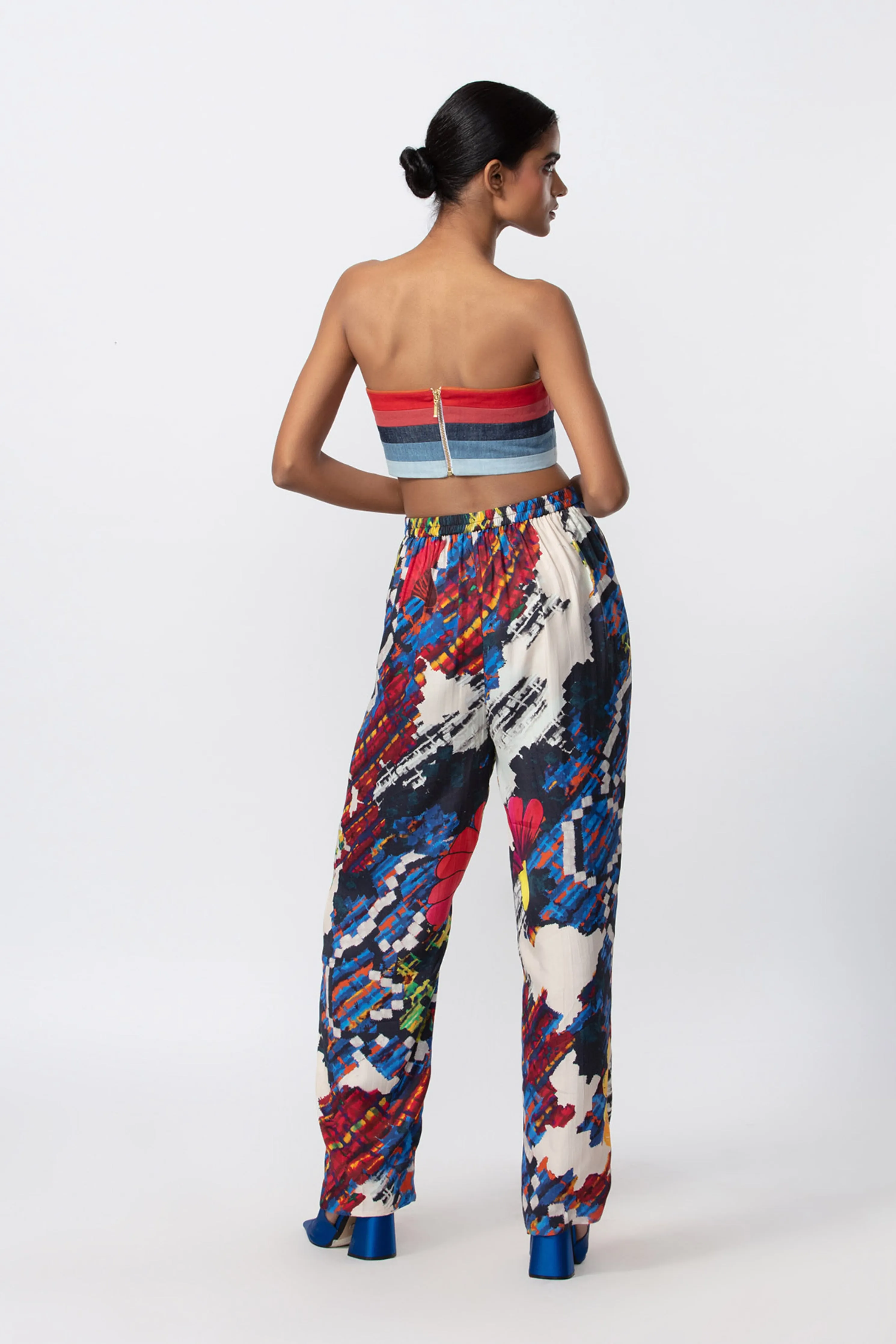 Abstract Printed Co-ord Set