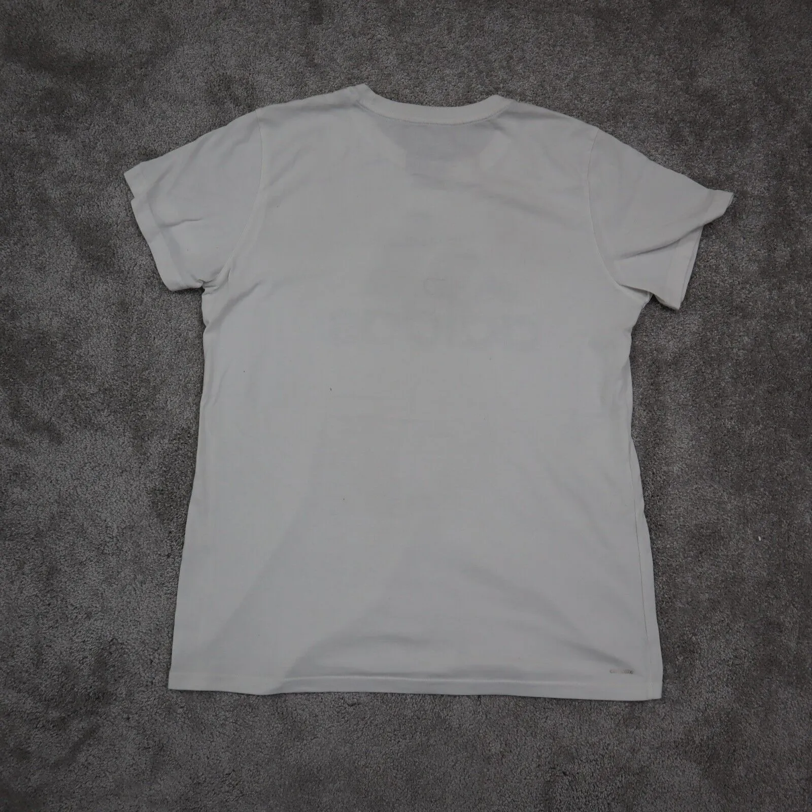 Adidas Sportswear T-Shirt Boys Large L White Short Sleeves Graphic Logo Shirt