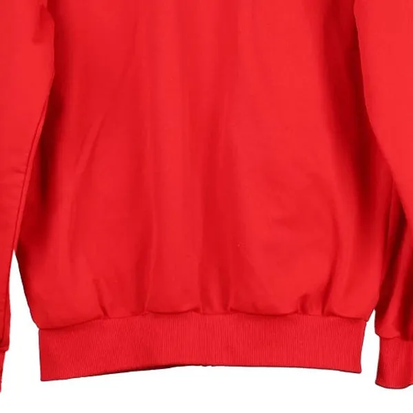 Age 16 Errea Track Jacket - Medium Red Polyester Blend