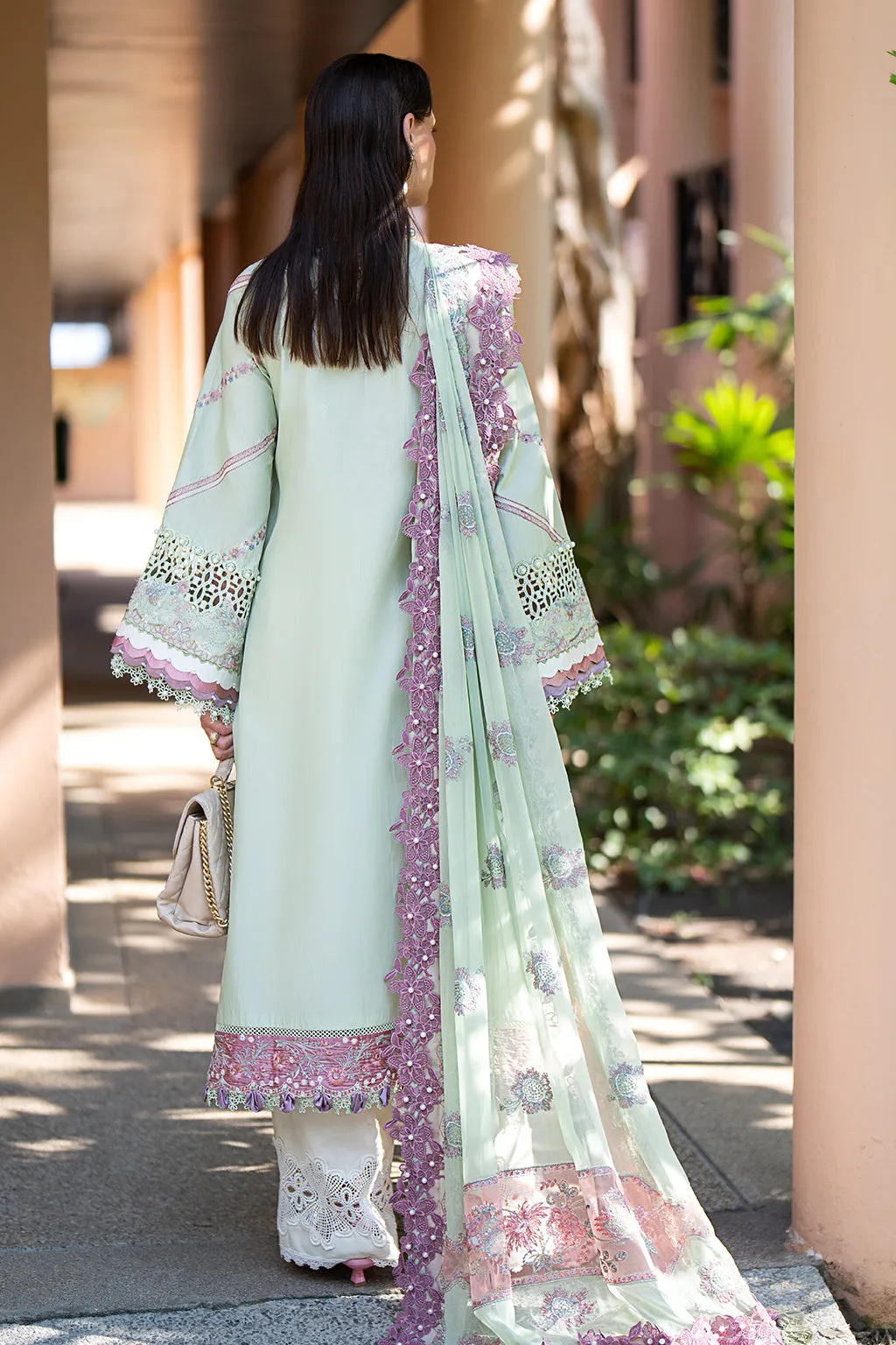 AJR Alif Signature Luxury Lawn by Abbas Jamil Rajpoot – Aura