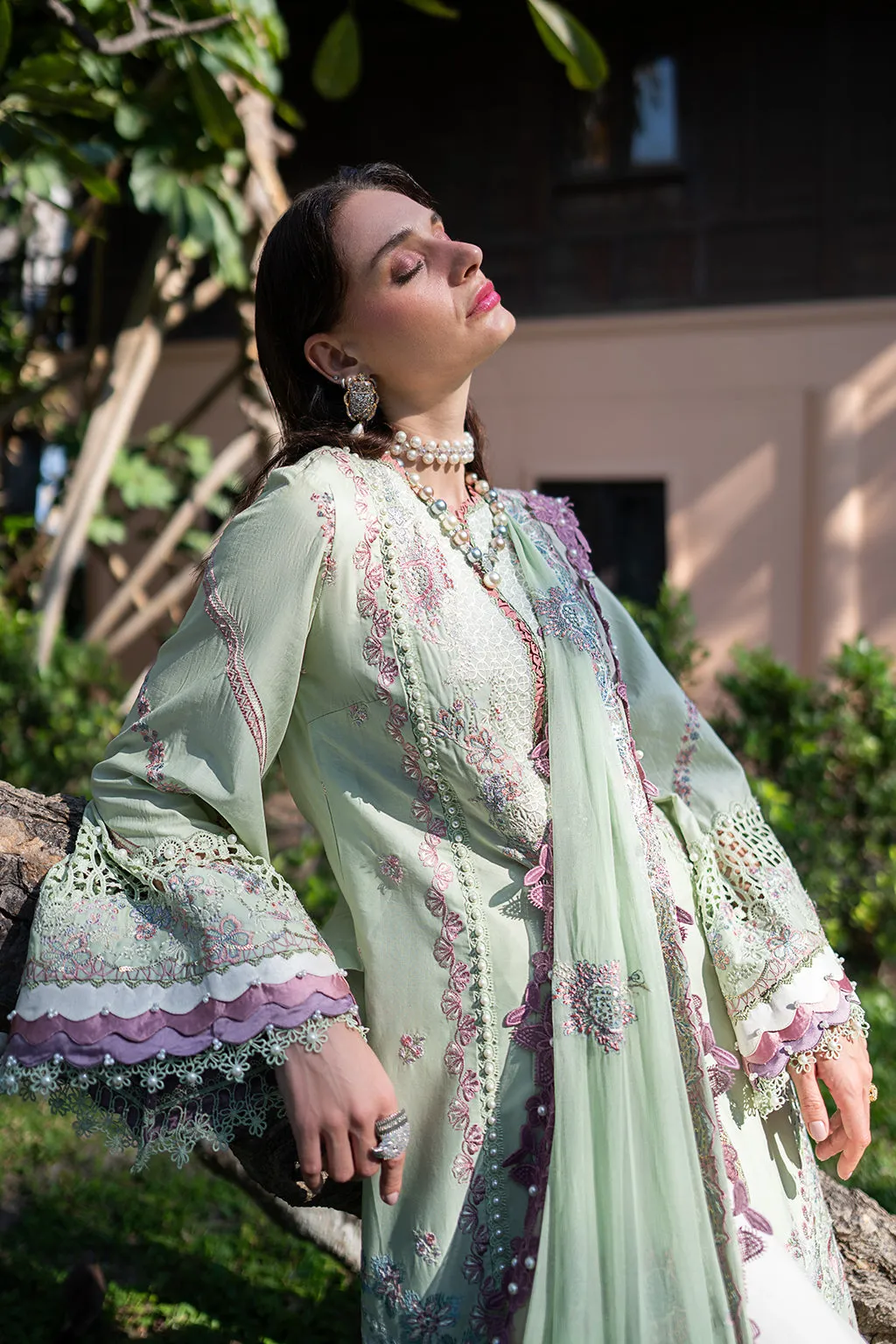 AJR Alif Signature Luxury Lawn by Abbas Jamil Rajpoot – Aura