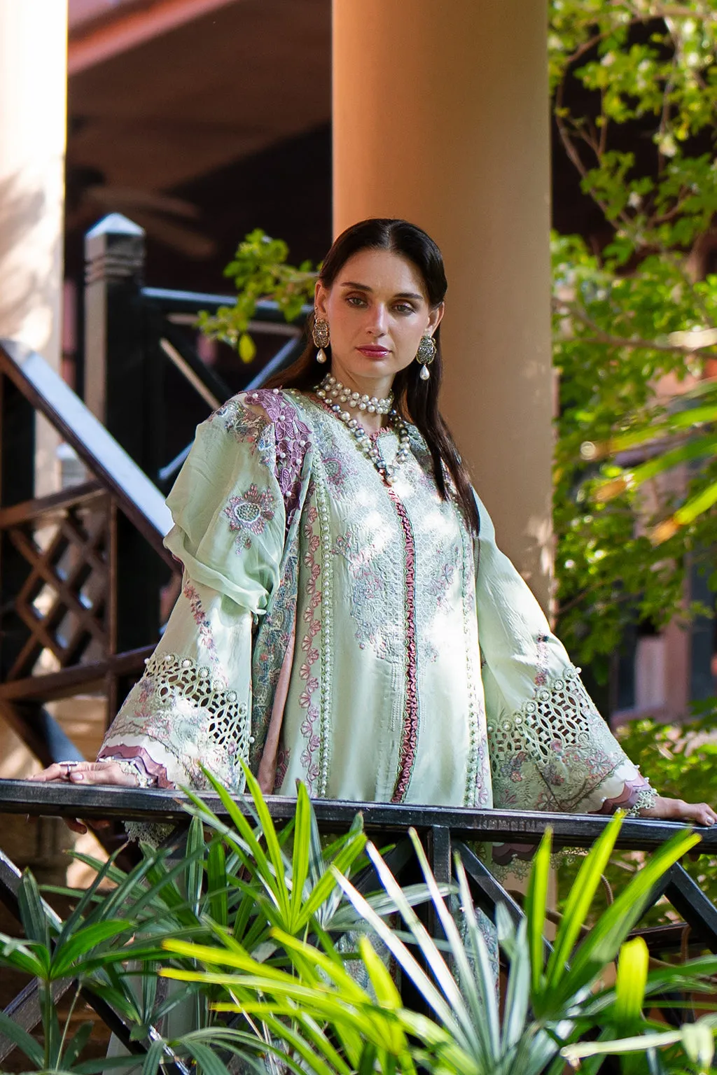AJR Alif Signature Luxury Lawn by Abbas Jamil Rajpoot – Aura