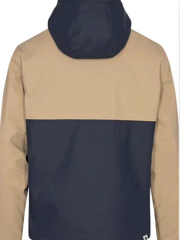 Anerkjendt Navy Block Rain Jacket