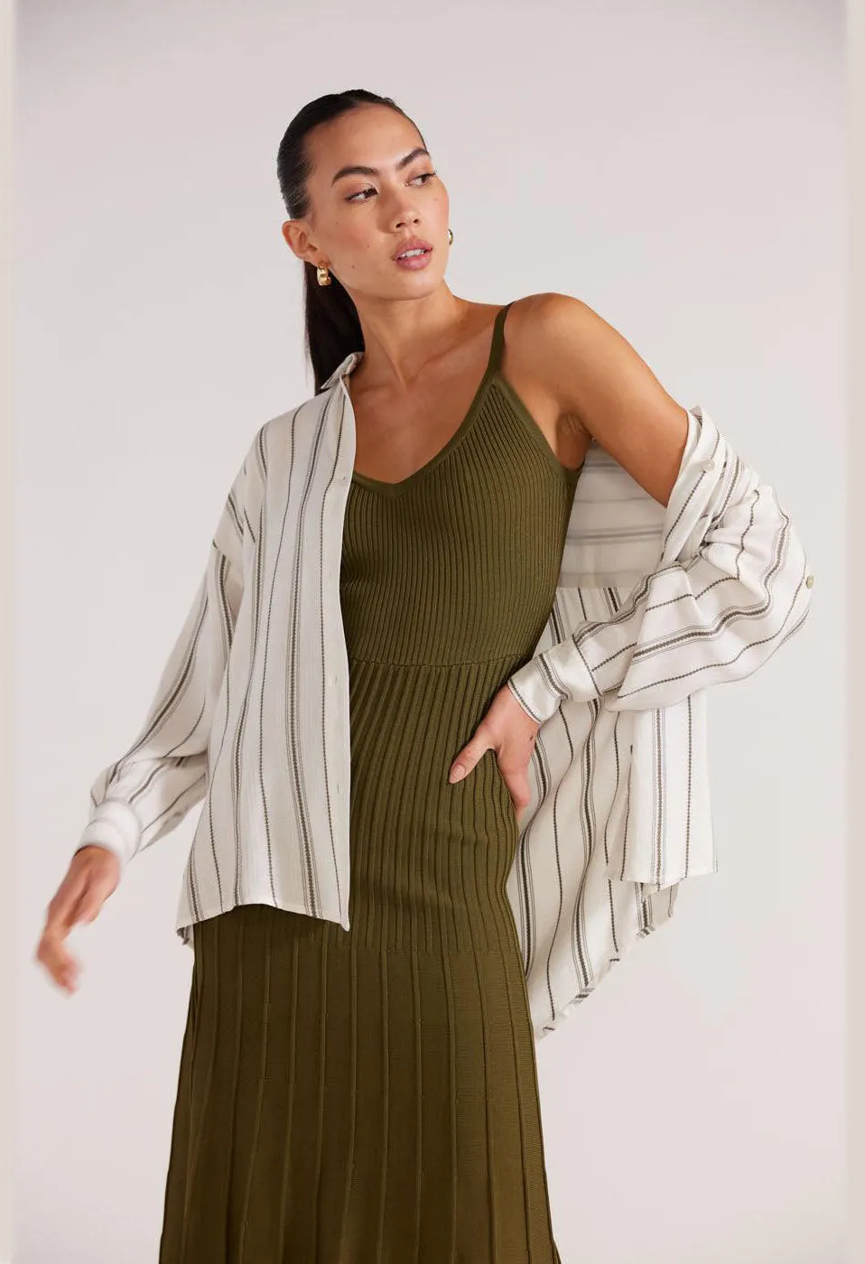 Anica Knit Midi Dress