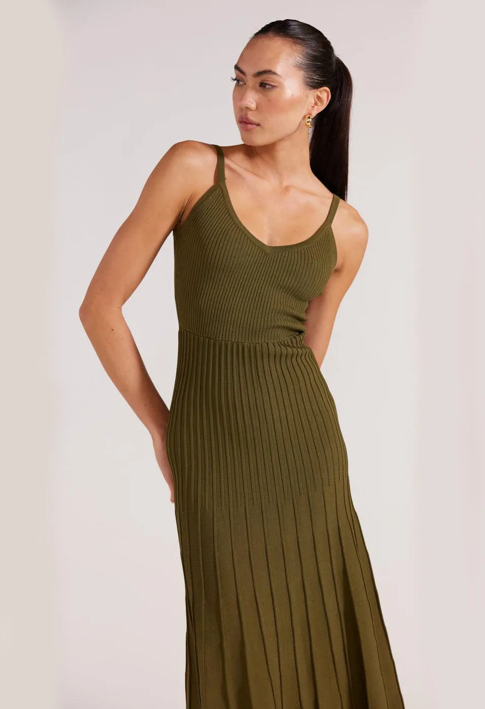Anica Knit Midi Dress