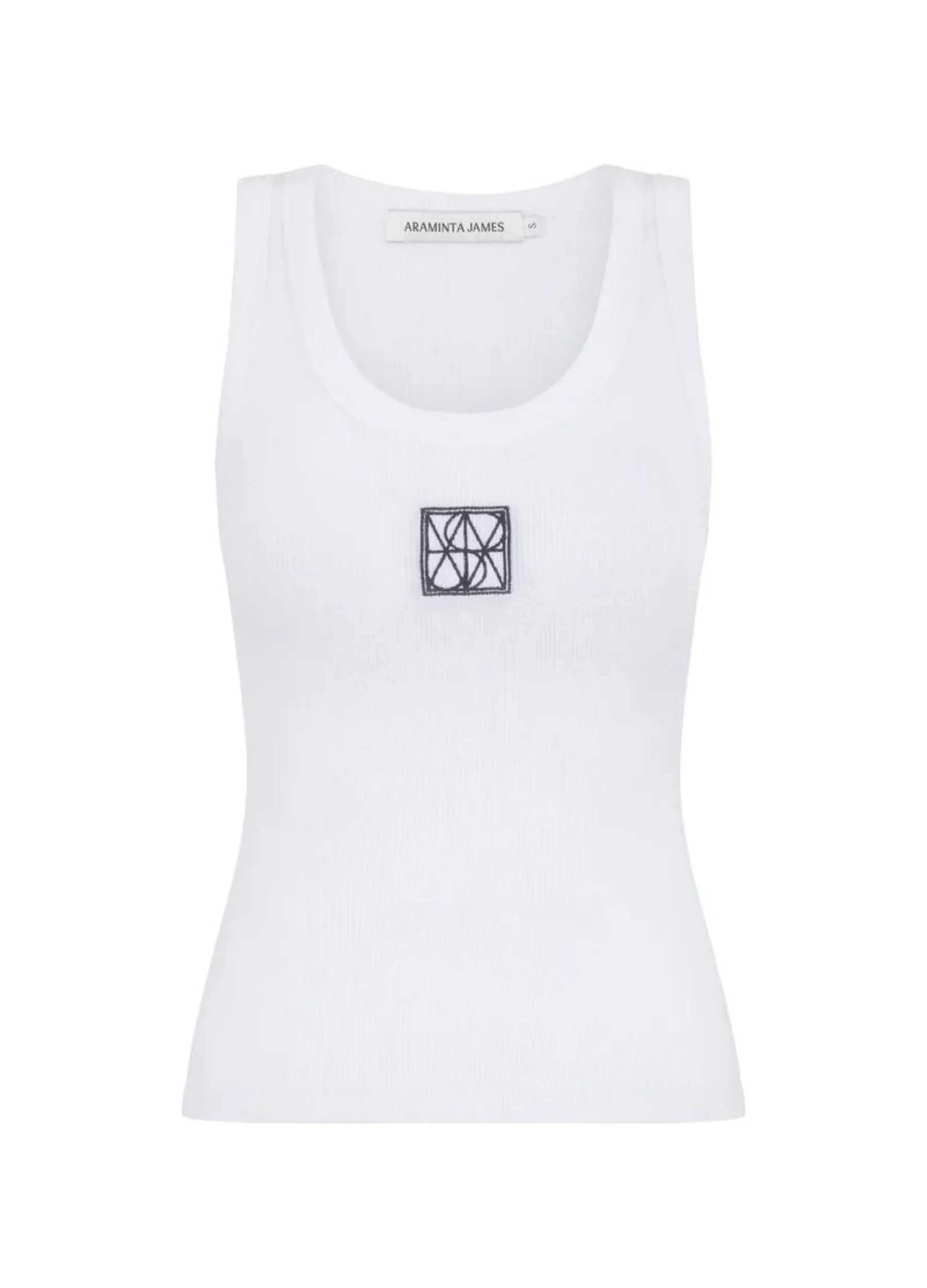 Araminta James - Classic Tank - Snow