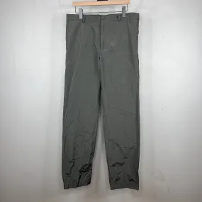 Balenciaga Grey Nylon Trousers