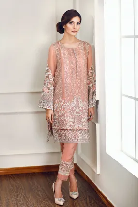 Baroque Luxury Chiffon Festive Edition – Carnation Pink