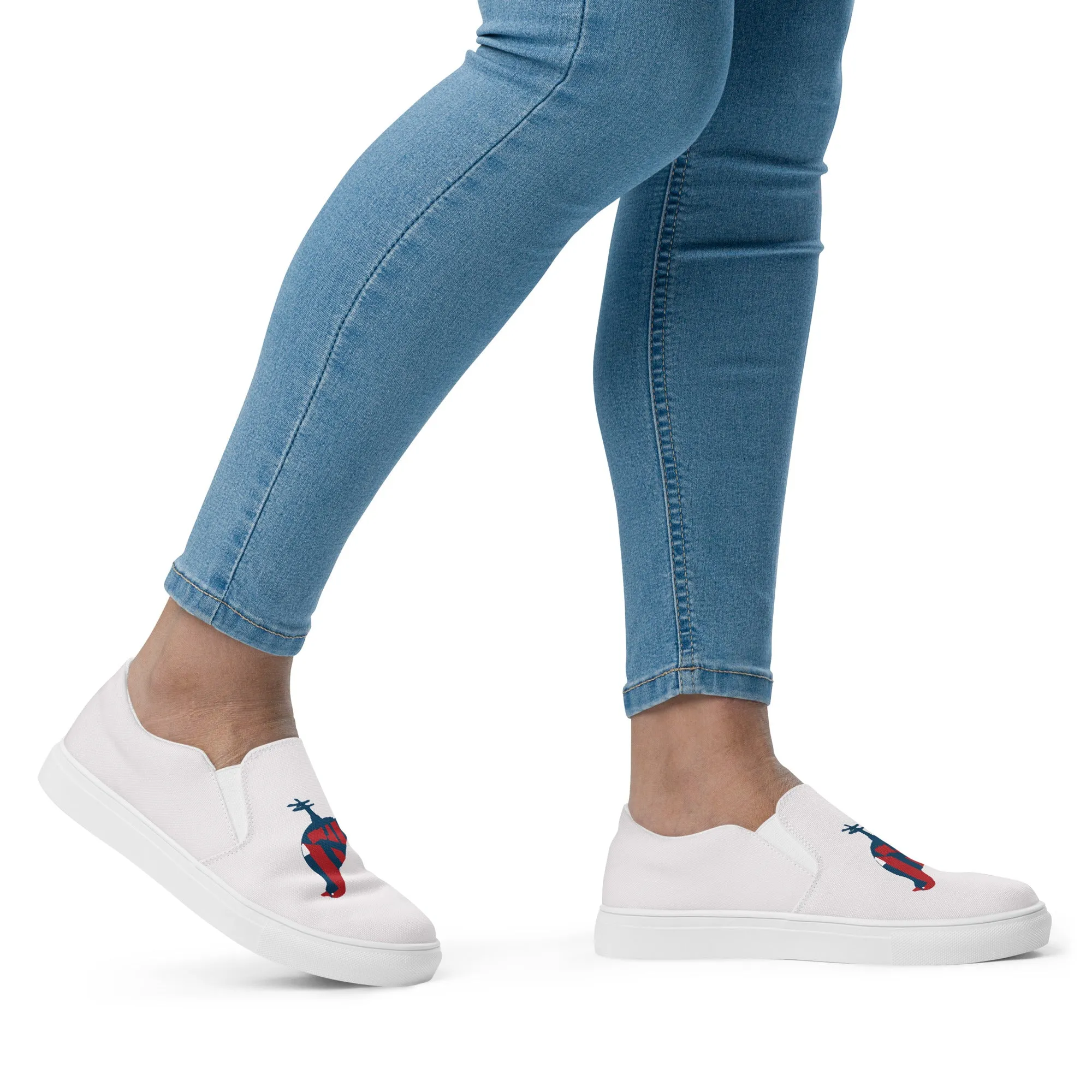 BE PROUD Women's Slip-On Canvas Shoes