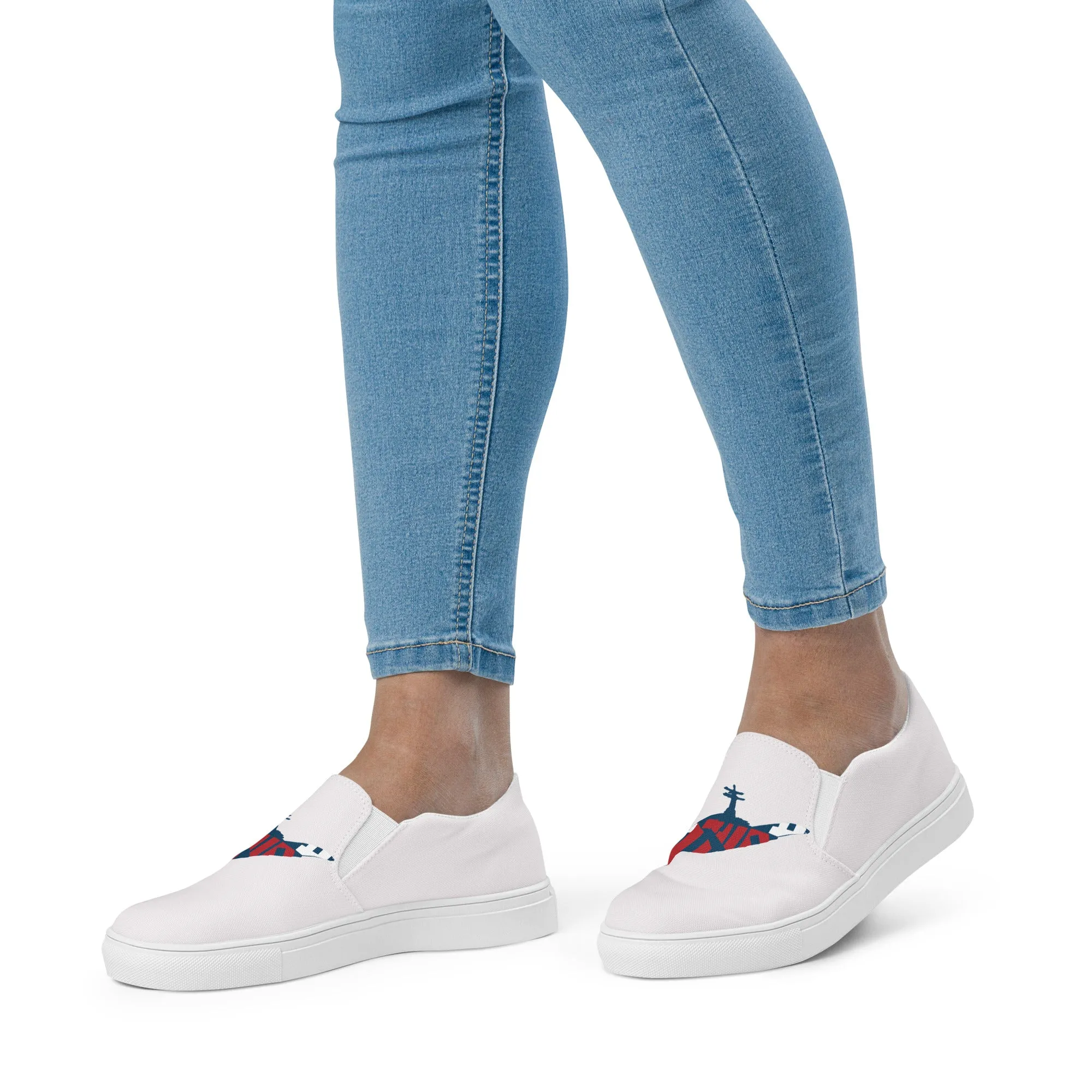 BE PROUD Women's Slip-On Canvas Shoes