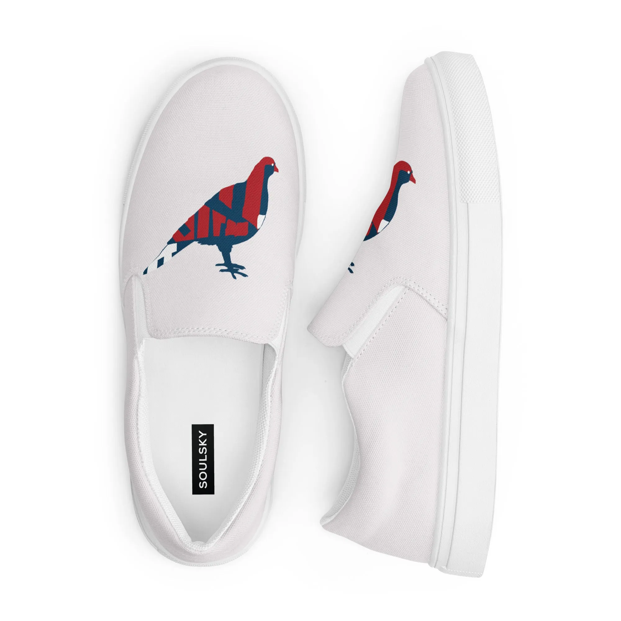 BE PROUD Women's Slip-On Canvas Shoes