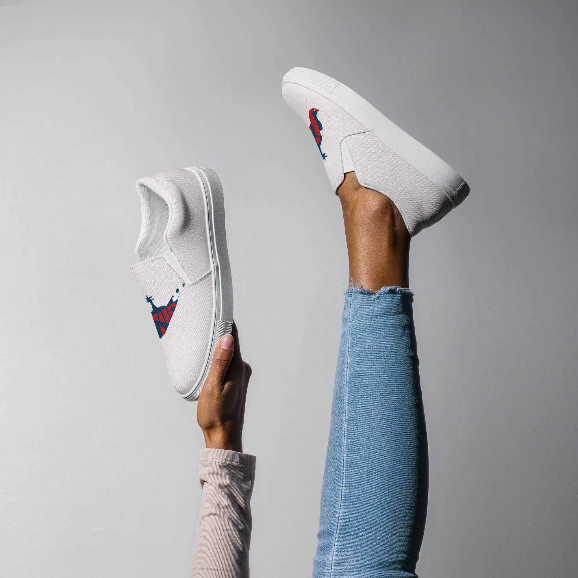 BE PROUD Women's Slip-On Canvas Shoes