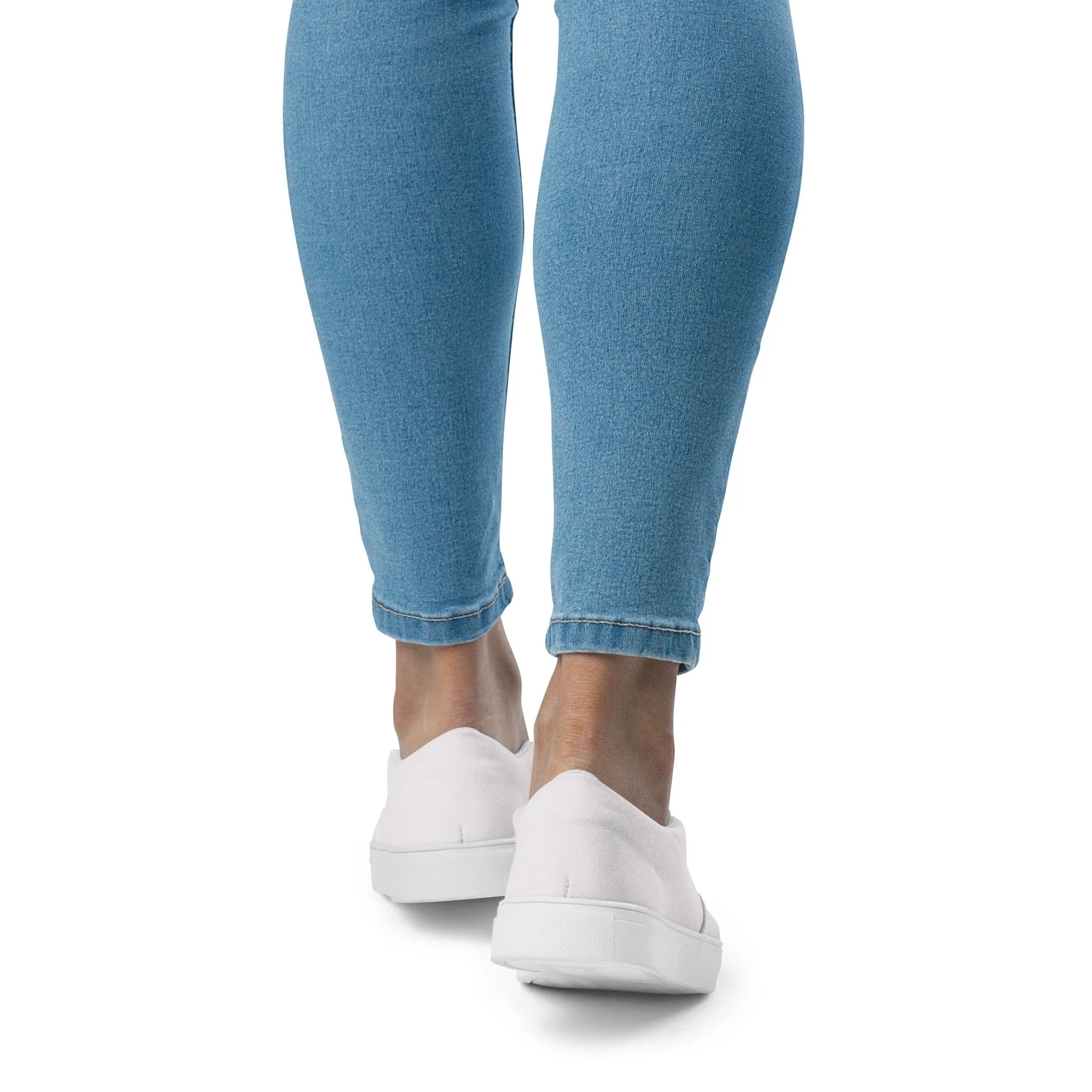 BE PROUD Women's Slip-On Canvas Shoes