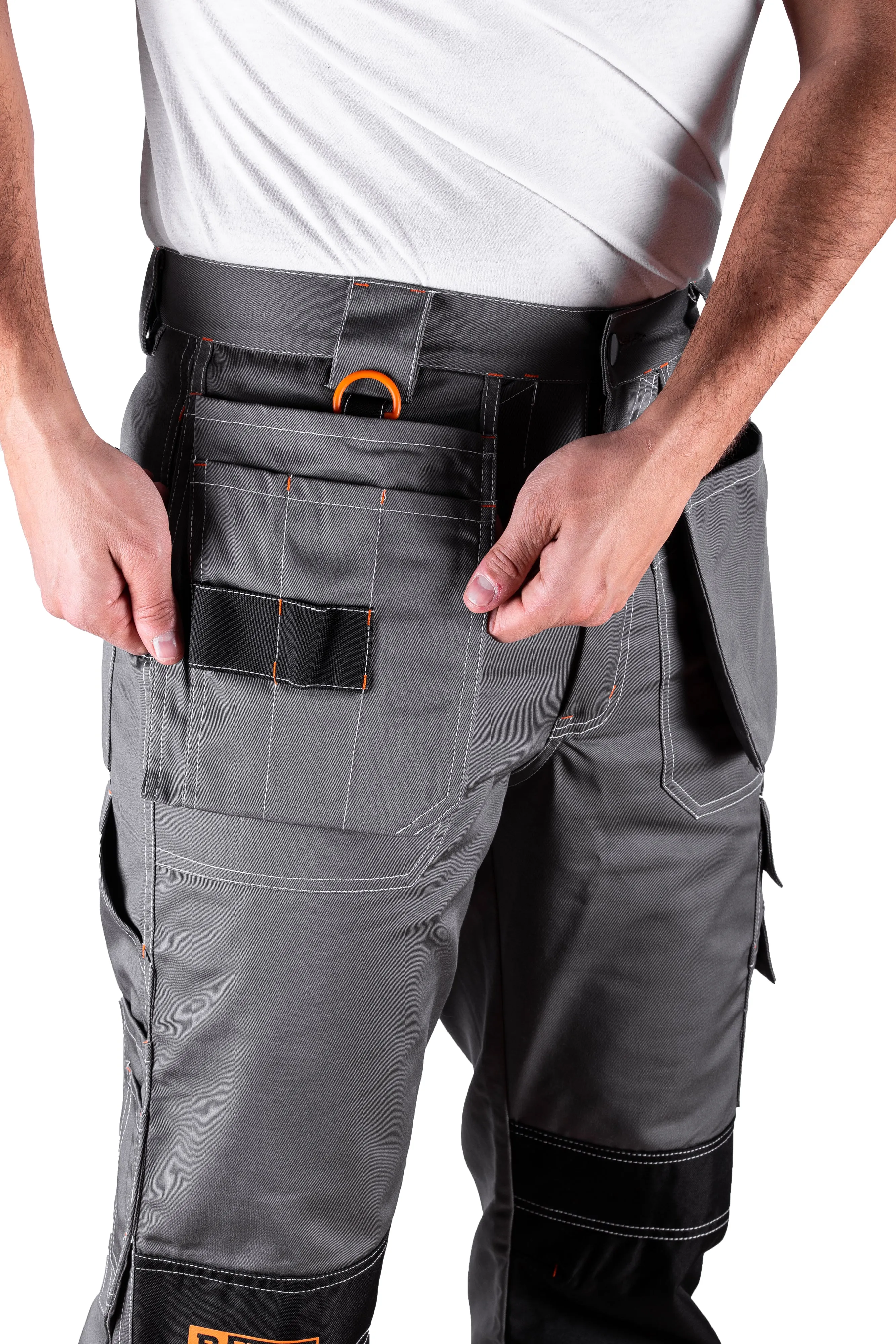 Black Hammer - Godzilla Multi Pocket Work Trousers