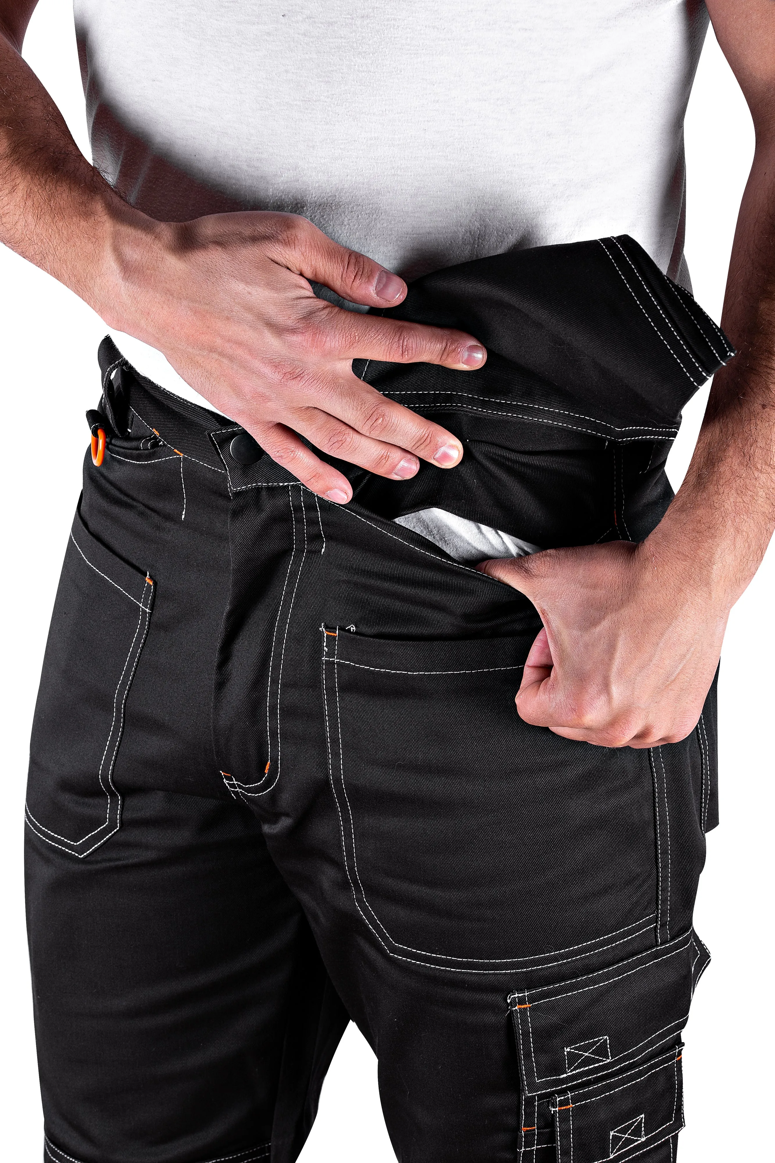 Black Hammer - Godzilla Multi Pocket Work Trousers