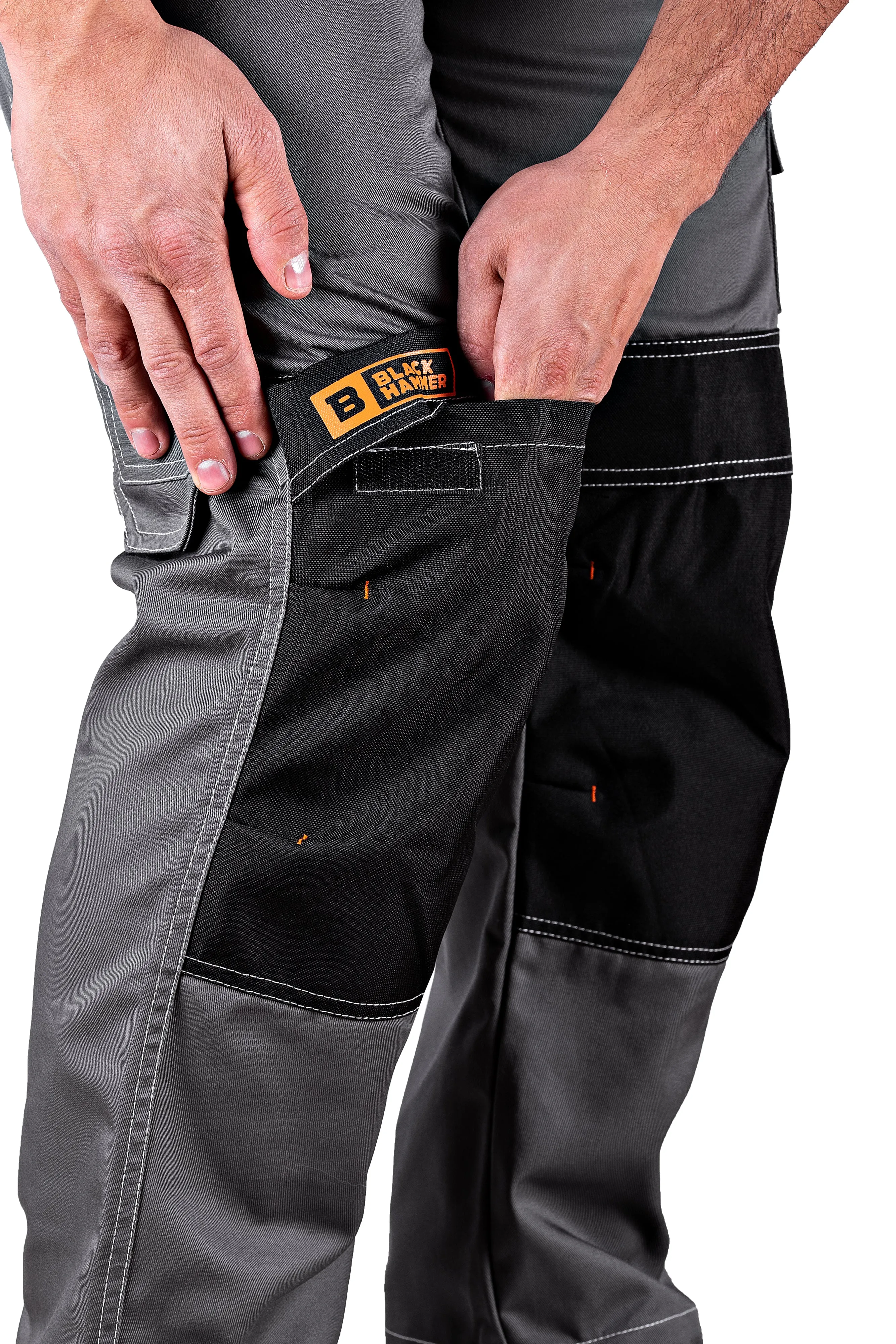 Black Hammer - Godzilla Multi Pocket Work Trousers