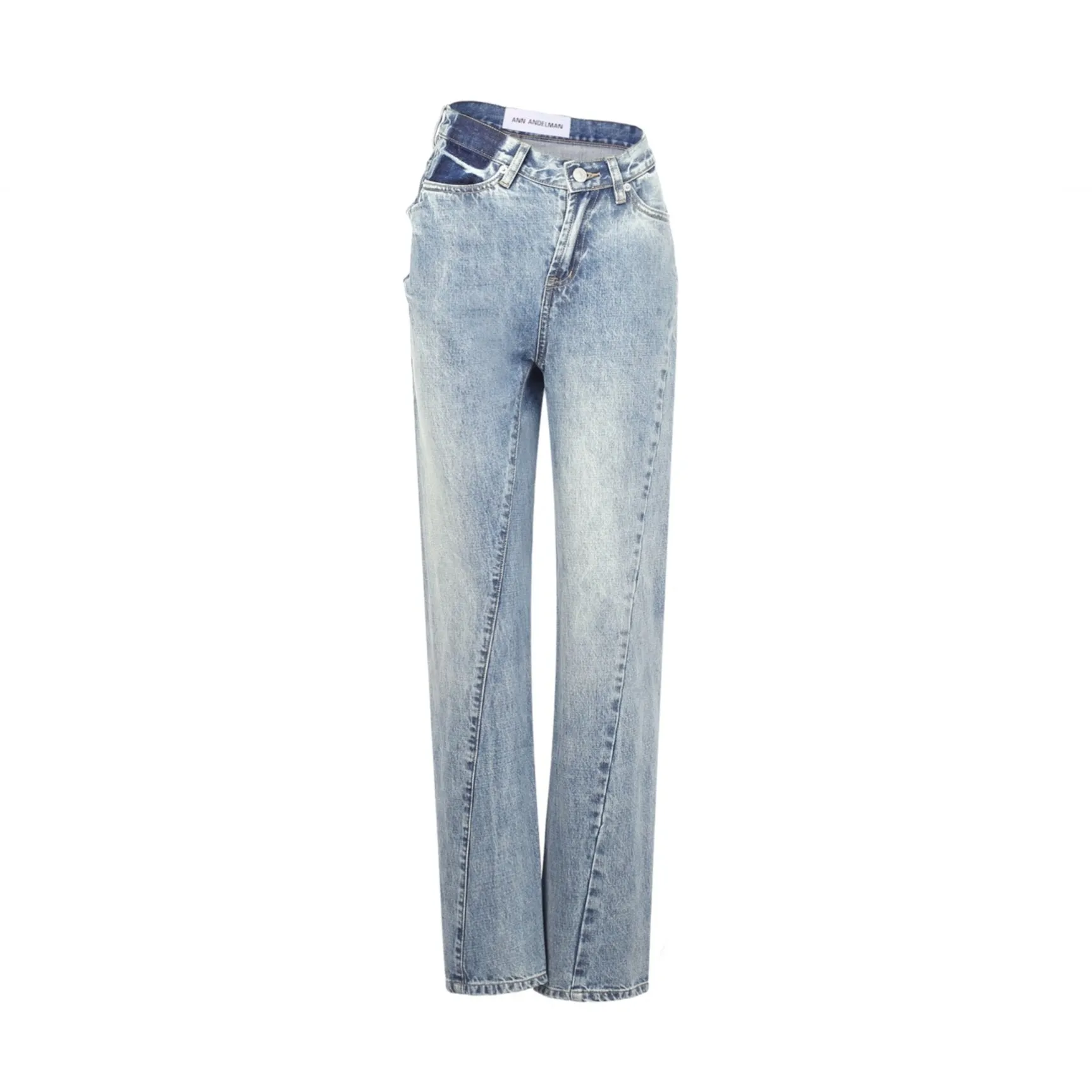 Blue Twisted Jeans