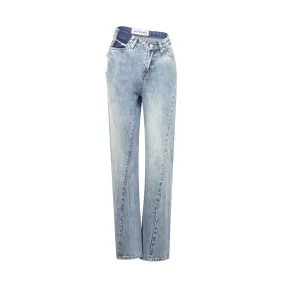 Blue Twisted Jeans