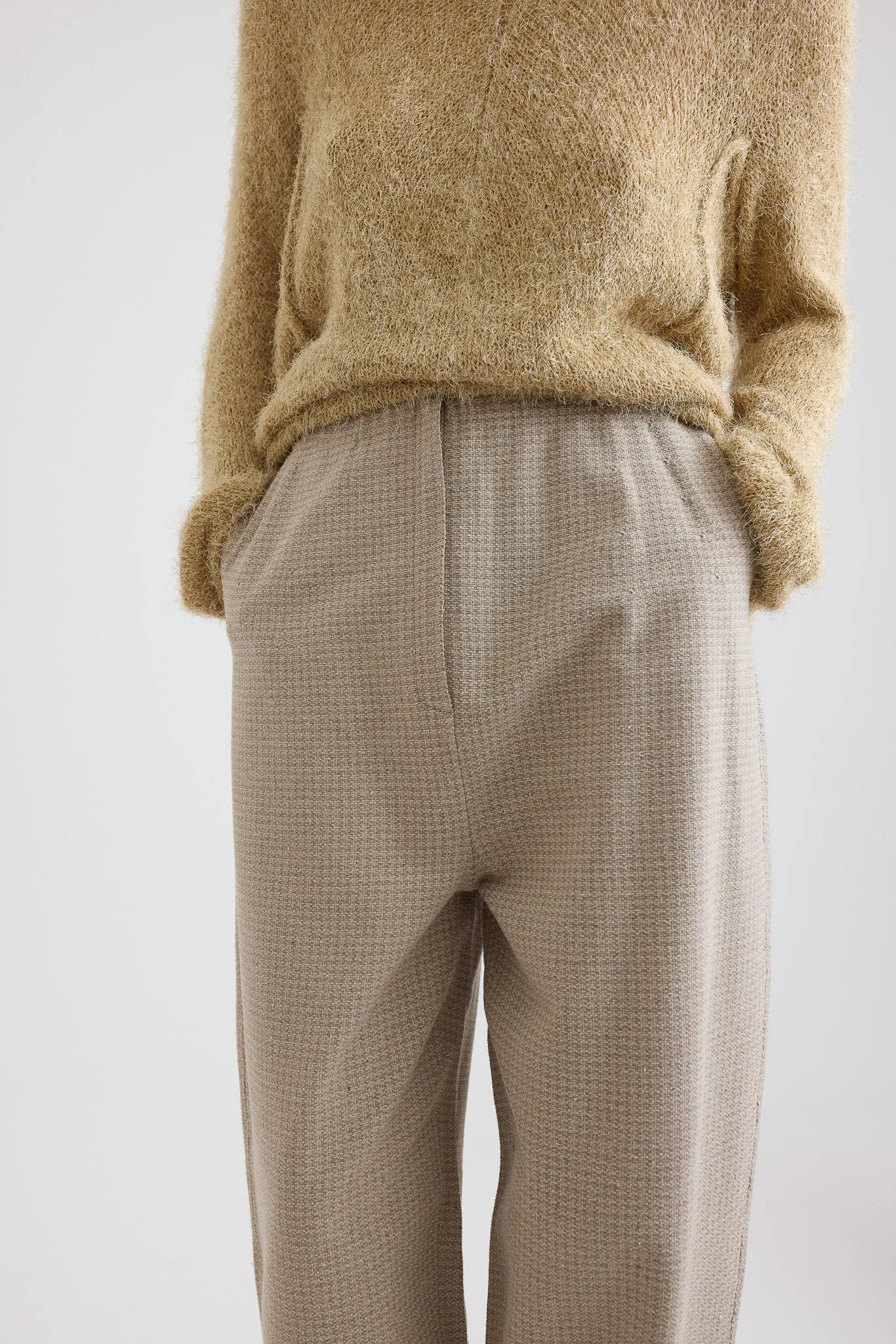 Boboutic - Trousers - Natural - Taupe