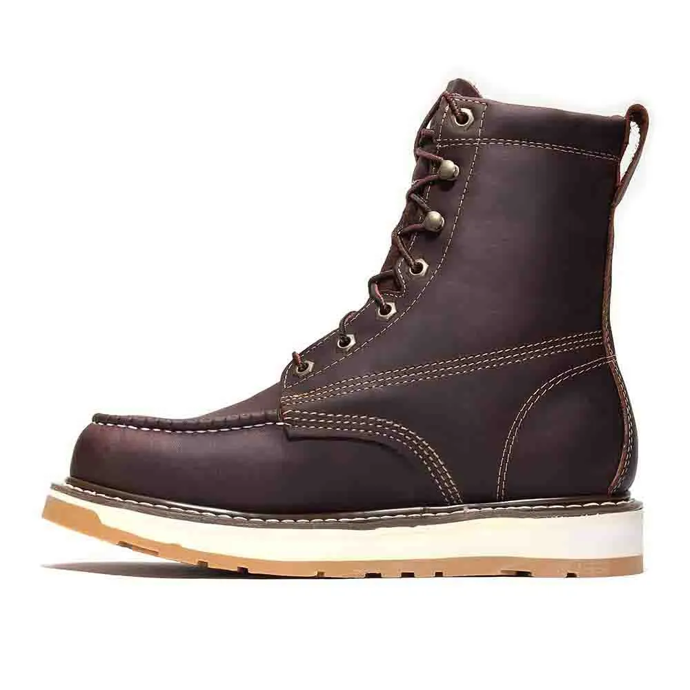Bonanza Frontier 8-Inch Burgundy Dual Work Boot