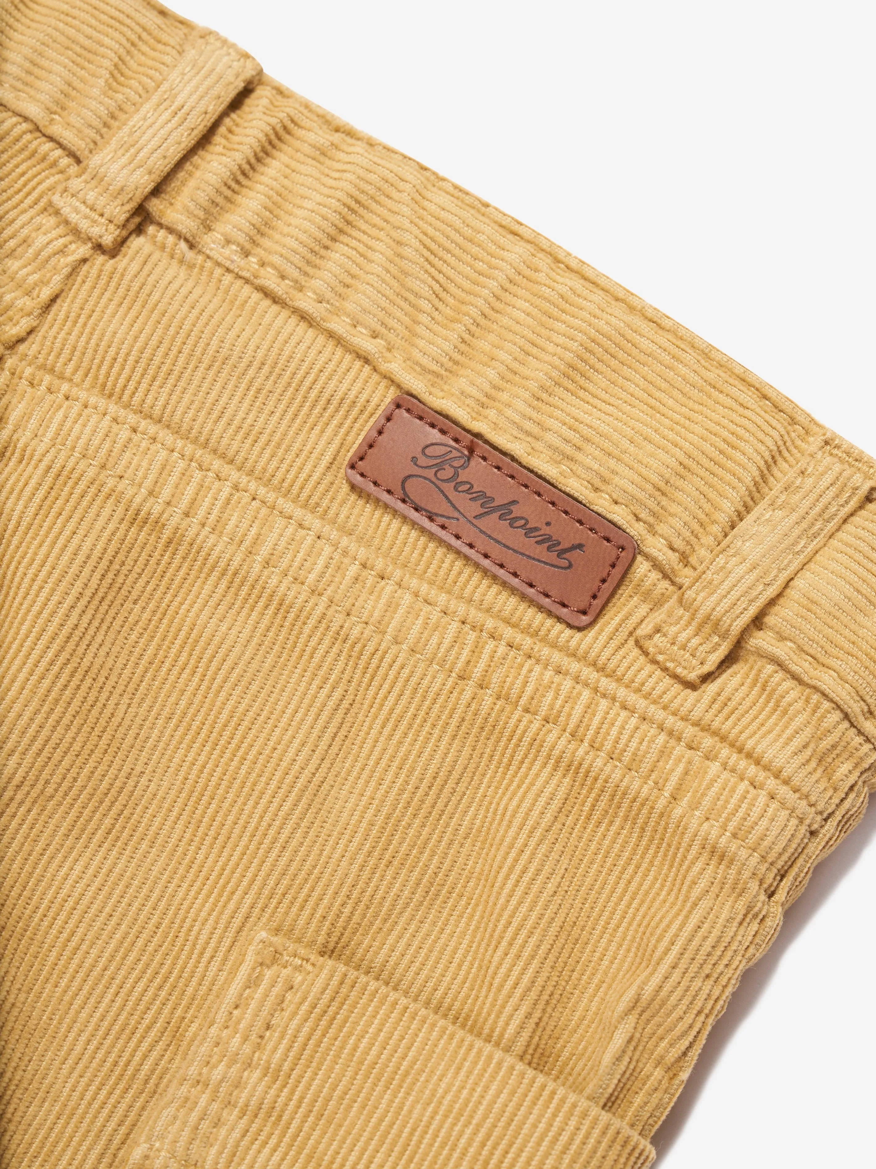 Bonpoint Girls Looping Trousers in Yellow