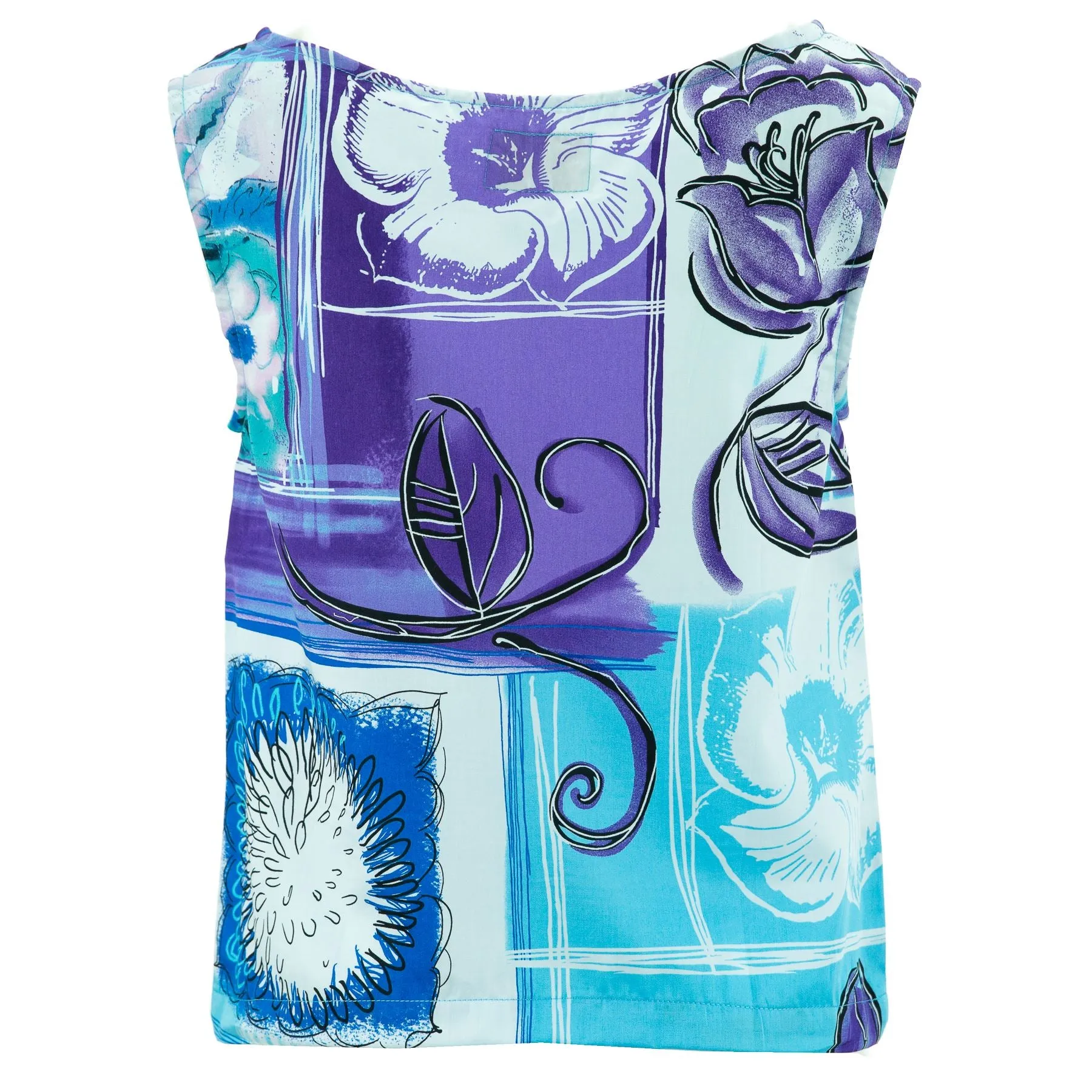 Box Top - Lavender Croquis