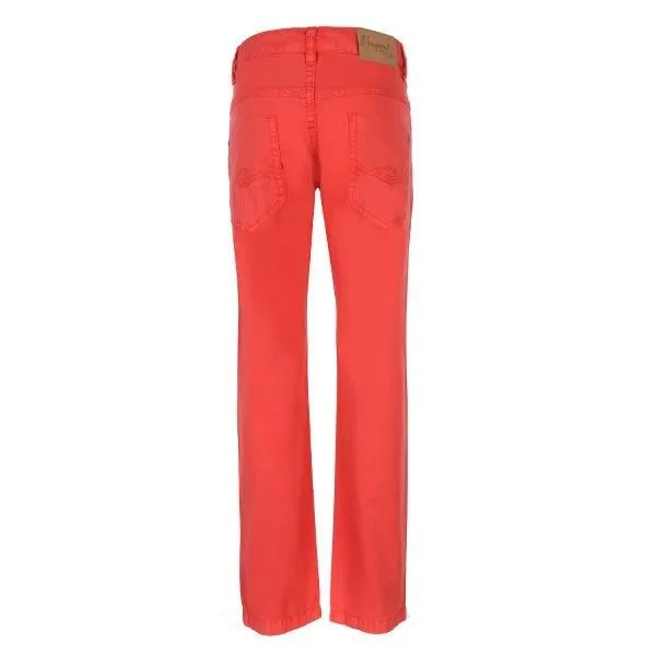 BOYS RED LOBSTER 5 POCKETS TROUSER