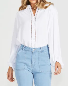 CHAPEL TRIM SHIRT - White