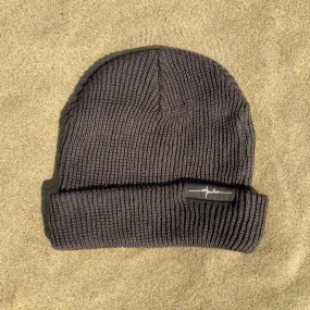 Charcoal Knit Beanie