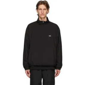 Chemist Creations Black Half-Zip Track Jacket