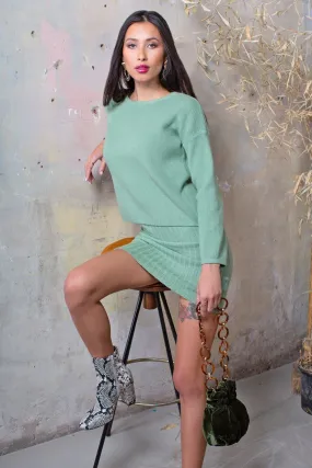 Cici Knitwar Sweater and Dress Coord