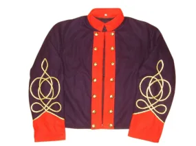 Civil War Union Artillery Captain's Shell Jacket with red collar cuf