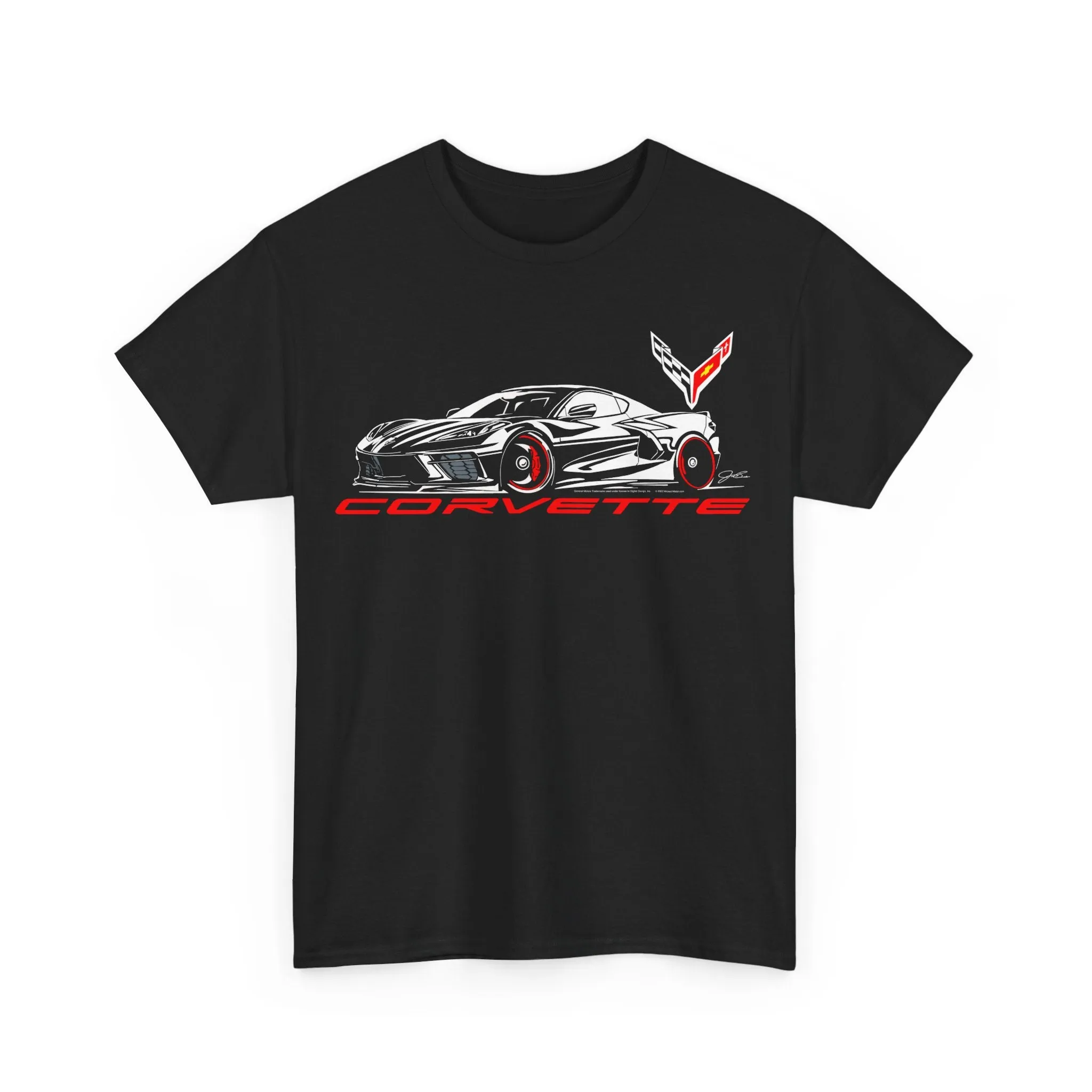 Corvette c8 Stylized  - Corvette C8 Stylized shirt