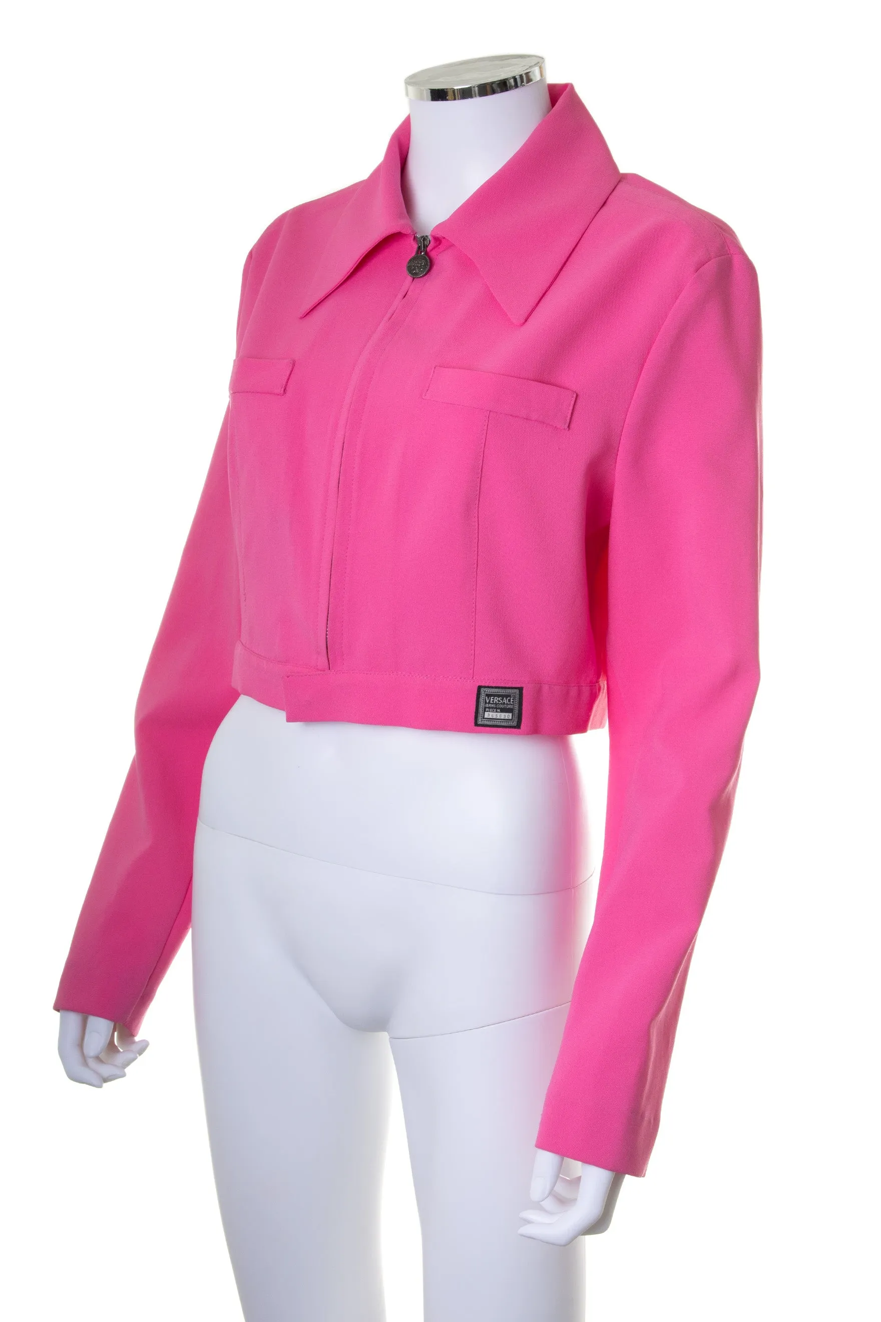 Cropped Pink Jacket