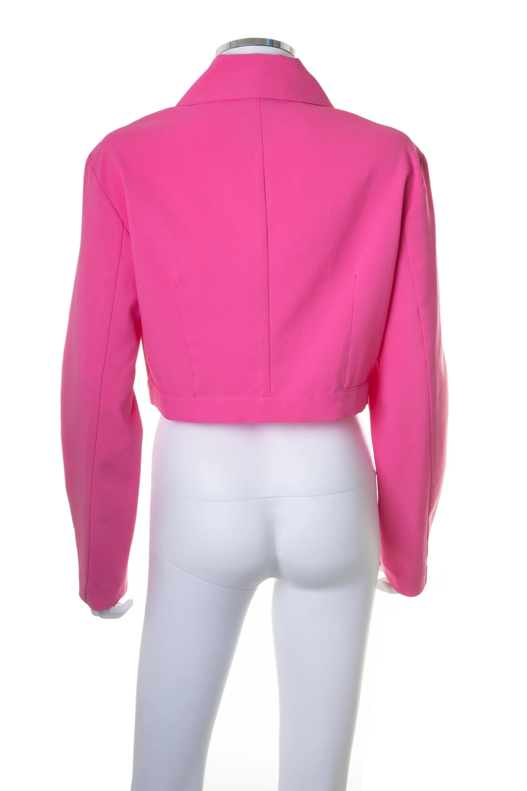 Cropped Pink Jacket