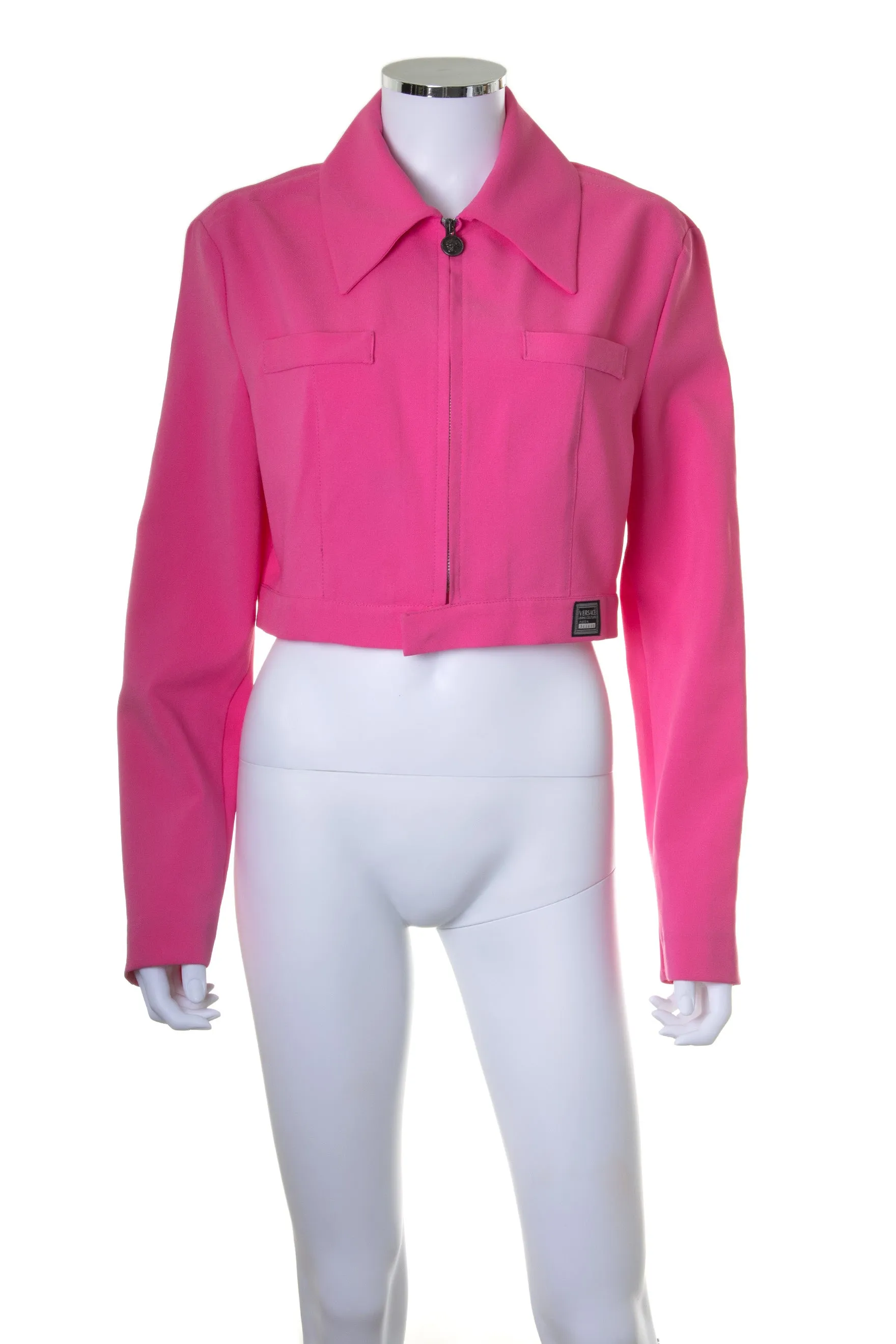 Cropped Pink Jacket