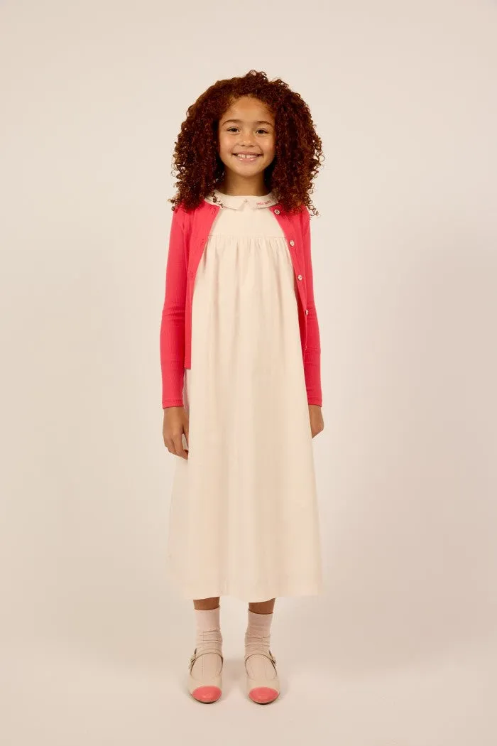 dress jumper with logo collar and tee - pink