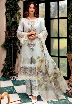 Elaf Festive Chikankari Collection 2021 – EPF- 7 Arctic