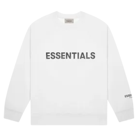 Fear of God Essentials Crewneck Sweatshirt 'White'