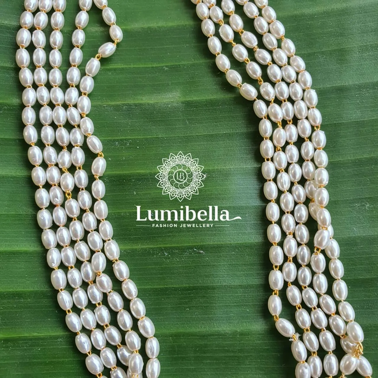 Five Layer Pearl Chain