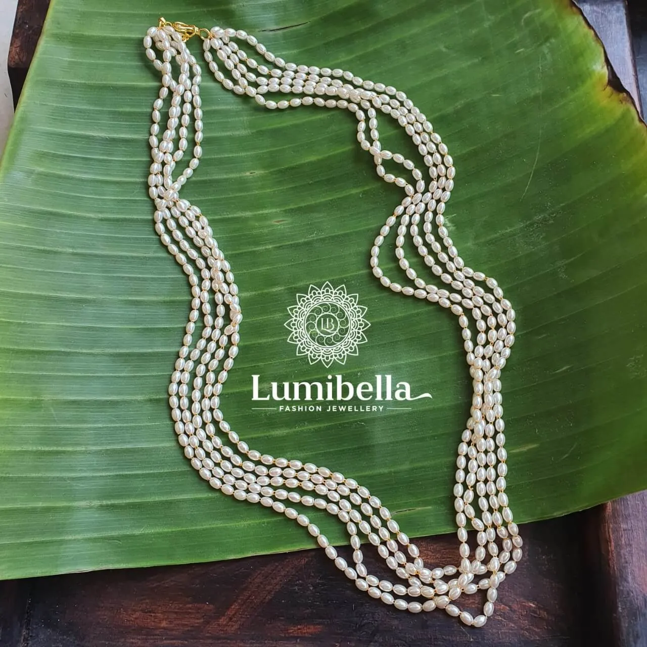 Five Layer Pearl Chain