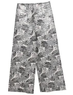 Flared Leg Vintage Trousers - W31 L33